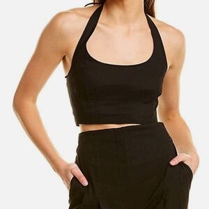 A.L.C Black Regina Top